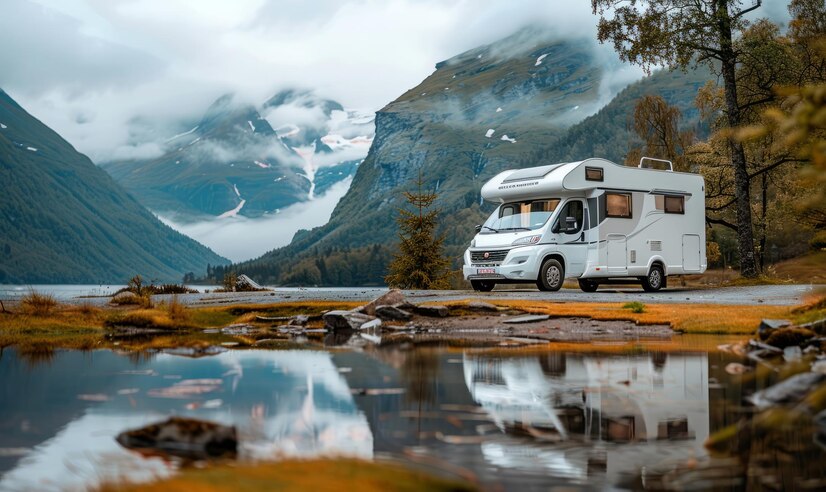 Luxury motorhome for hire