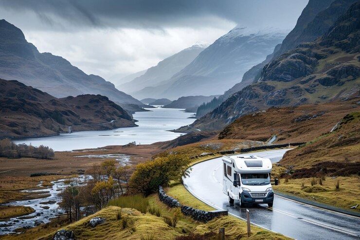 touring Scotland in a motorhome