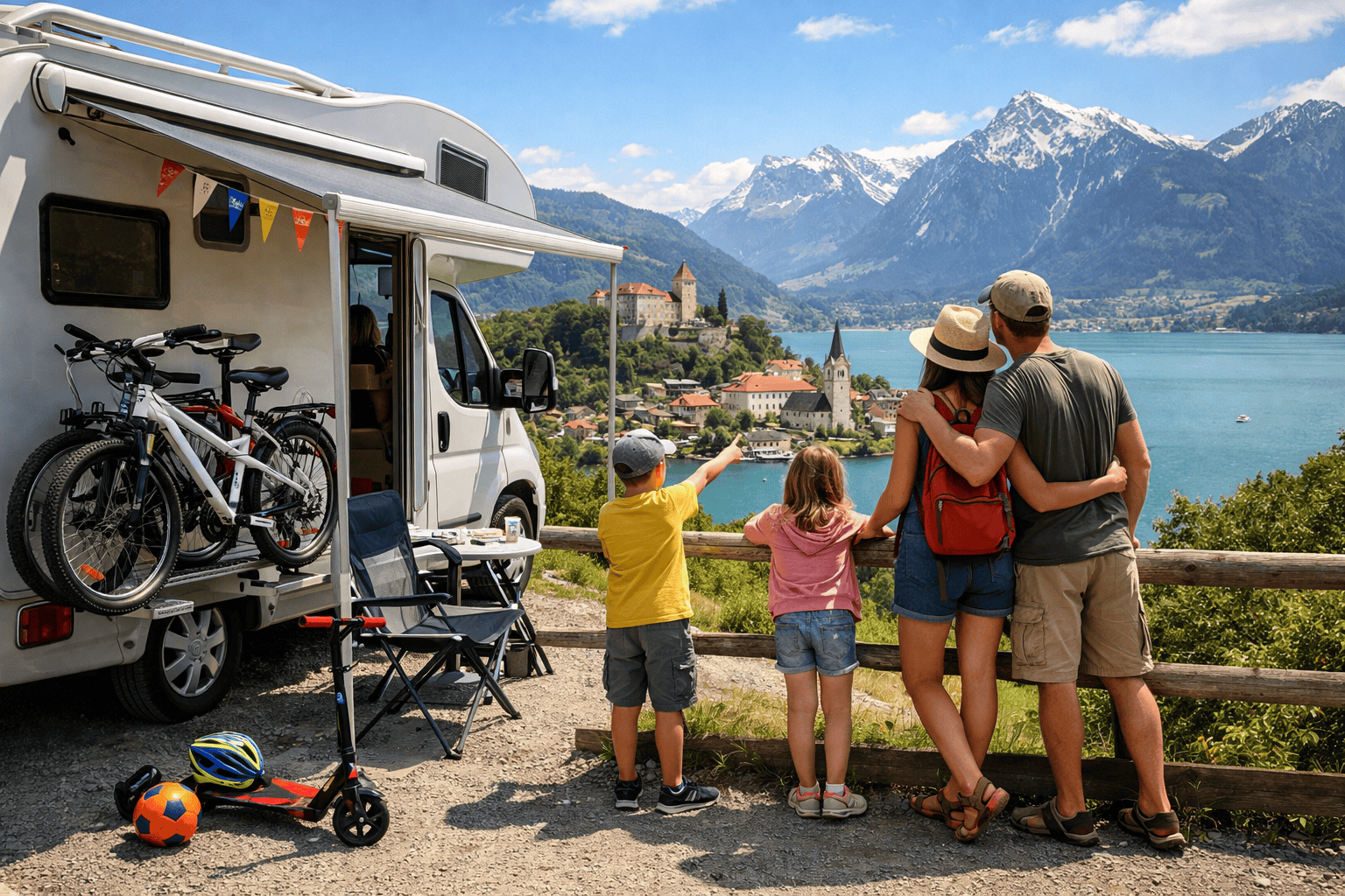Touring Europe in a Motorhome with Kids
