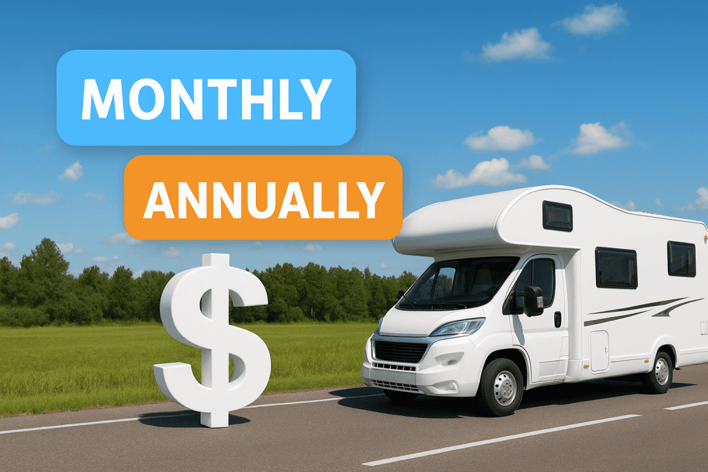 How Much Is Motorhome Insurance Monthly vs. Annually