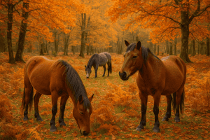 New Forest – Wild Ponies and Autumn Magic