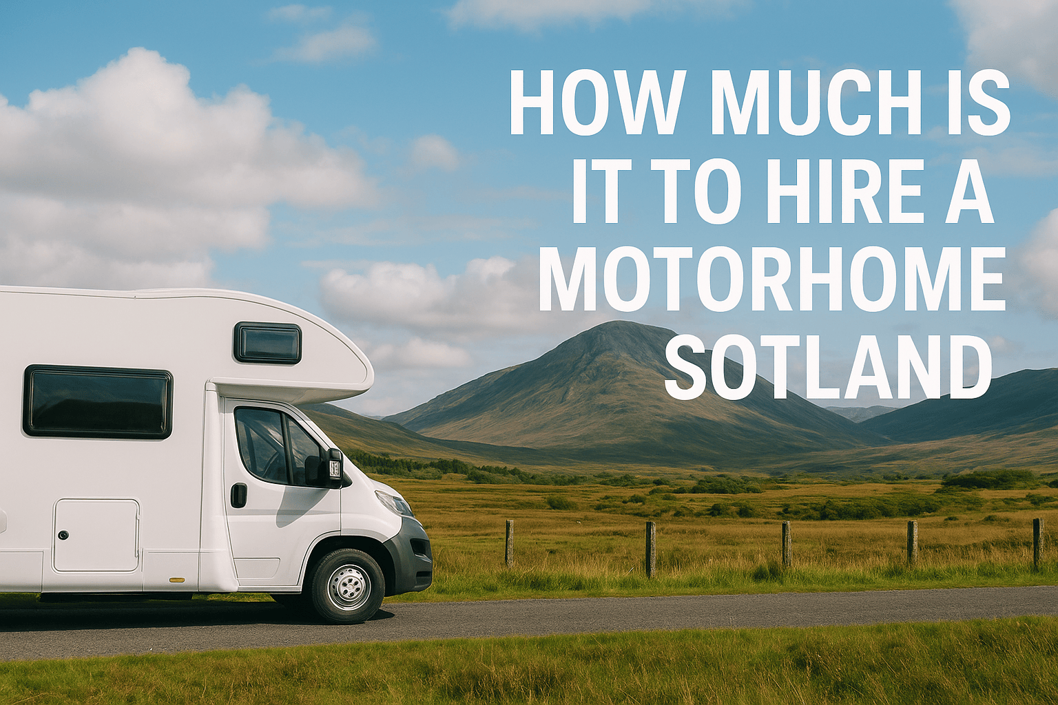 How Much Is It to Hire a Motorhome in Scotland How Much Is It to Hire a Motorhome in Scotland