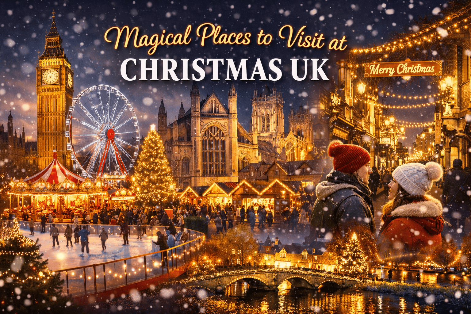 magical places to visit at christmas uk