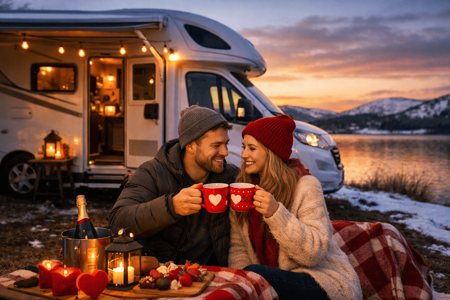 Best Motorhome for Couples to Celebrate Valentine's Day in the UK