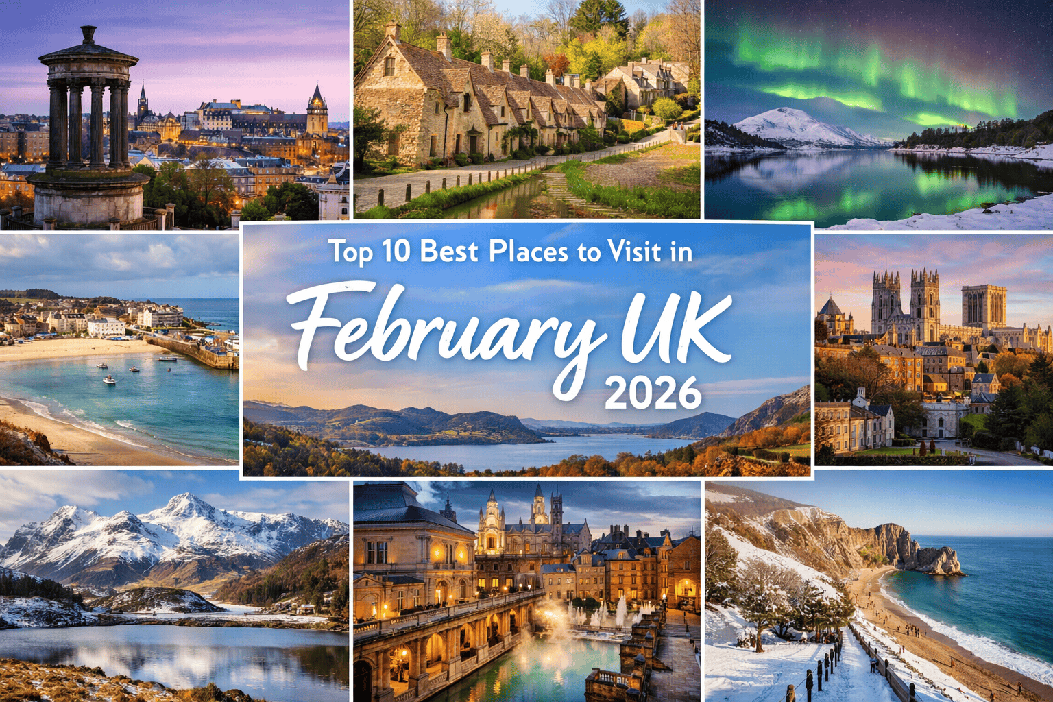 Top 10 Best Places to Visit in February UK 2026