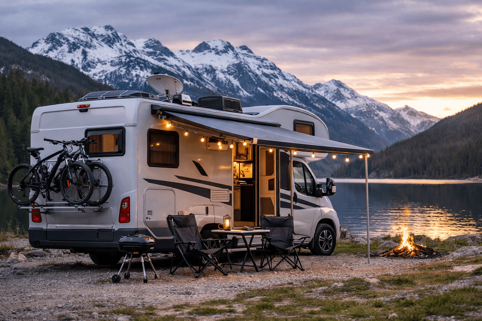 Top Features to Look for in an All Season Motorhome