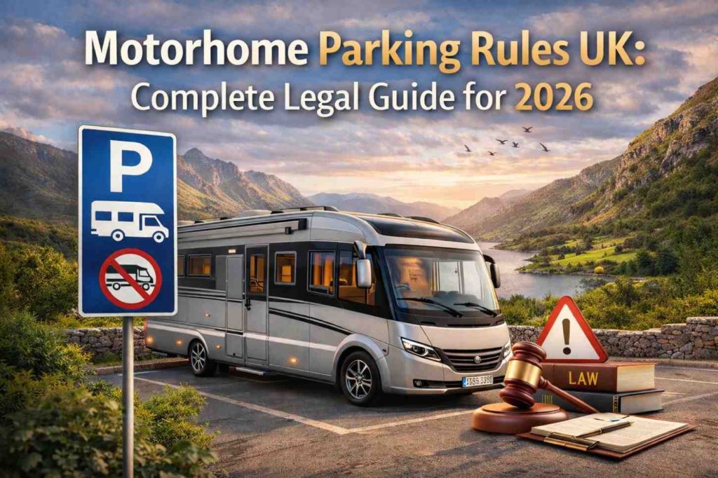 motorhome parking rules UK