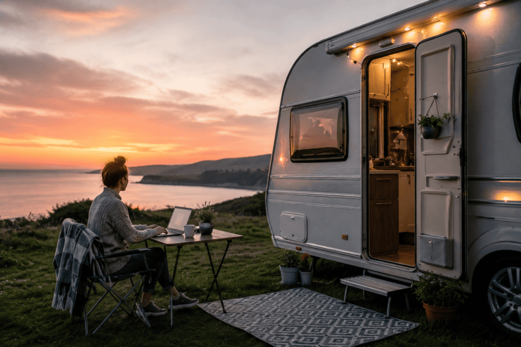 Live in a Caravan