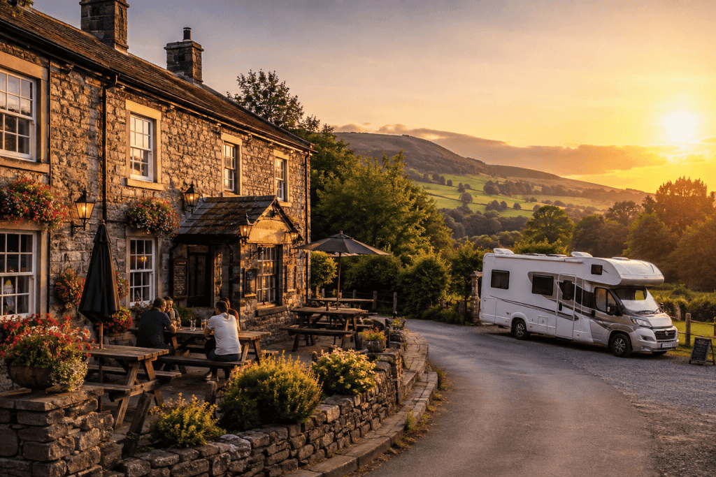 10 Best UK Pub Stopovers for Motorhome Travellers