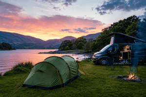 The Top August Camping Destinations in the UK