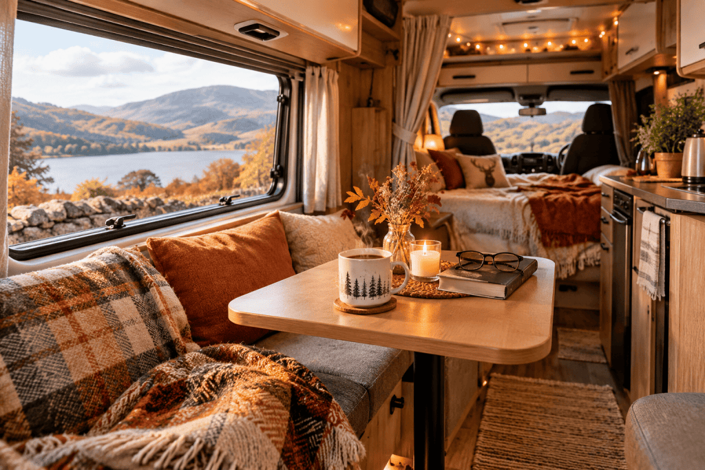 Autumn Hygge in a Motorhome